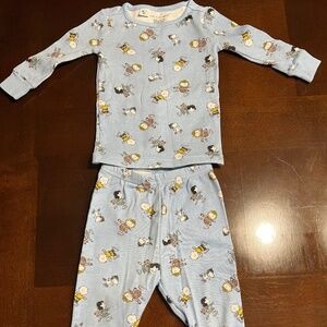 Janie and Jack Charlie Brown pajamas